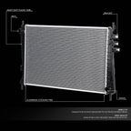 Aluminum Cooling Radiator for Jaguar X-Type 2.5/3.0 (2002–2008) DPI 2622