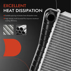 Aluminum Radiator for Buick Regal (1993–1997) Cadillac GMC C1500 (1979–1987)