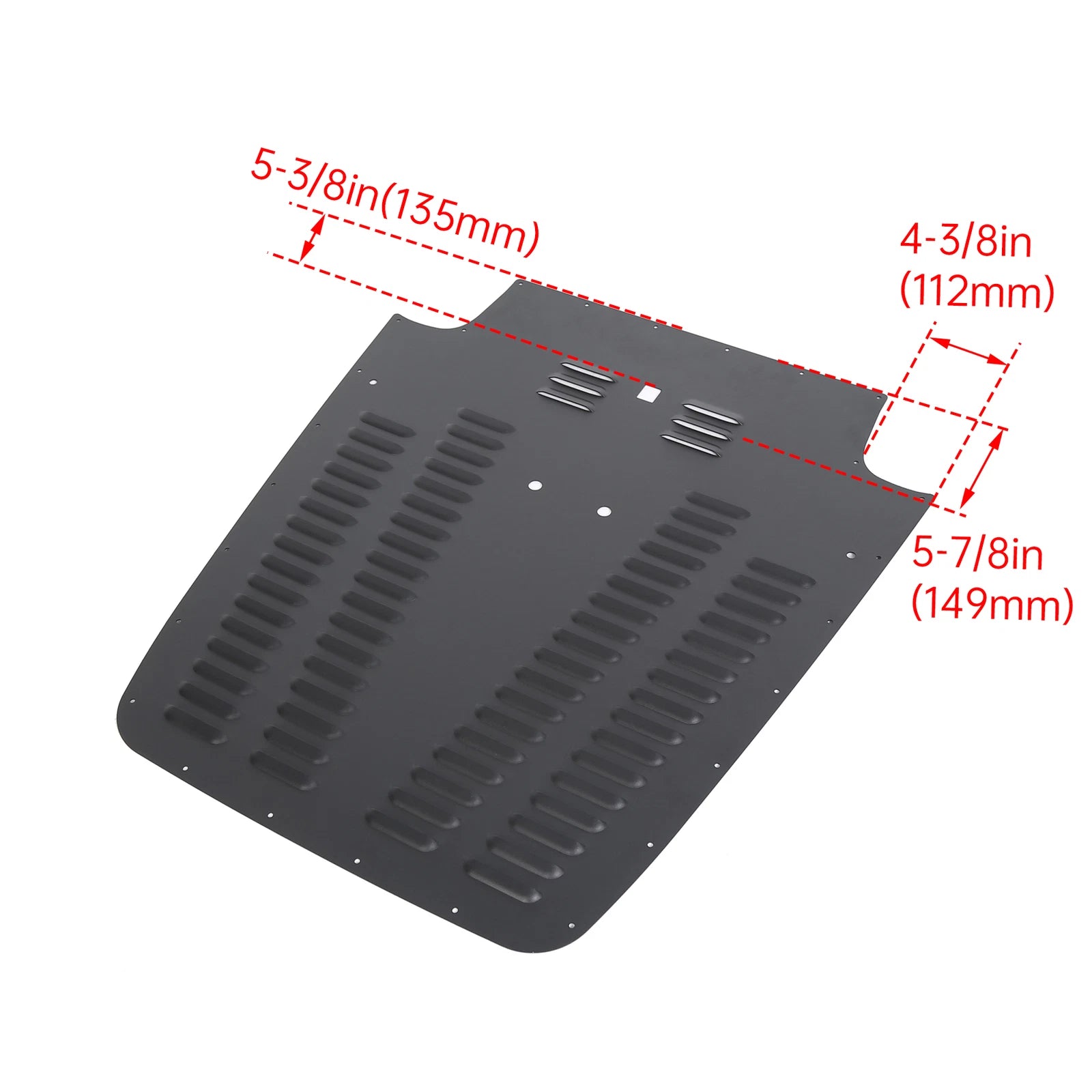 Vented Hood Louver for Jeep Wrangler TJ/LJ (2003–2006)