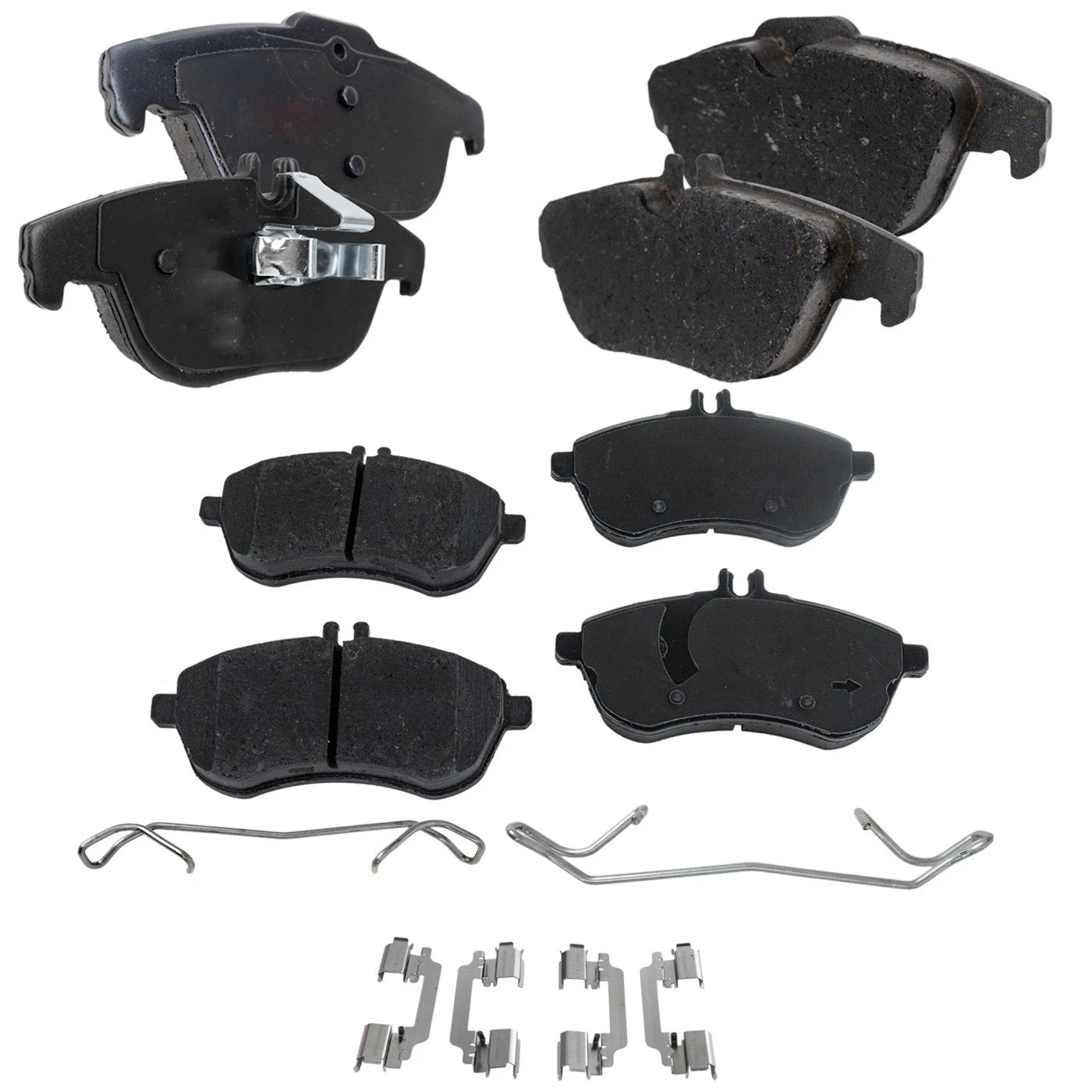 Set of 4 Brake Pads for MB Mercedes-Benz C250 C300 (2008–2012)