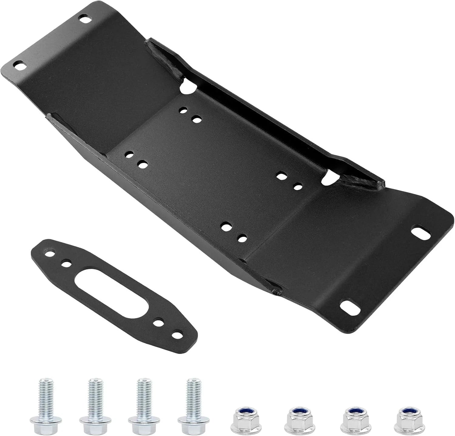 Trailer Winch Mount Plate Bracket Set for Polaris Ranger Midsize 570 (2022–2025)