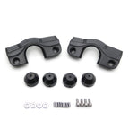 Black Finned Slotted Head Bolt Spark Plug Covers Kit for Harley Touring (1999–2014)
