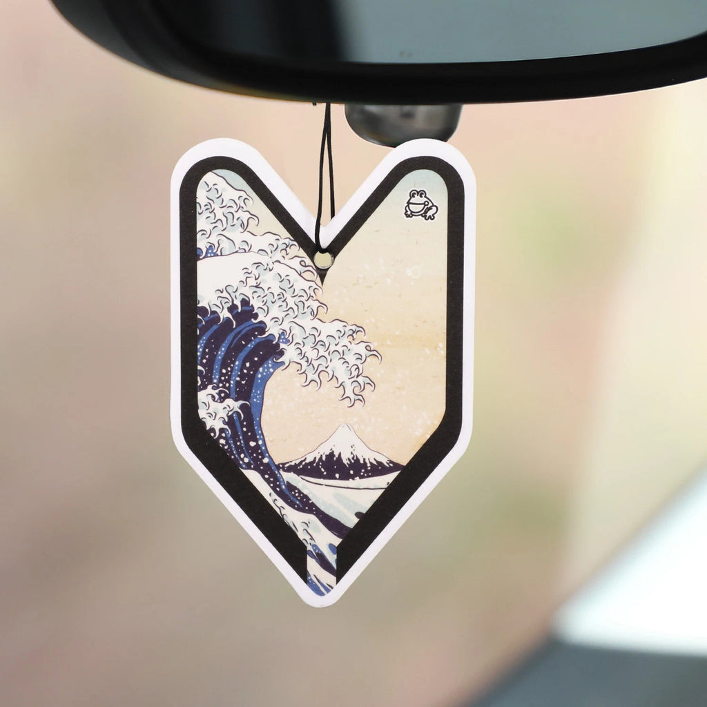 Hanging Air Freshener for JDM Cars (Tree Frog Young Leaf Wakaba)