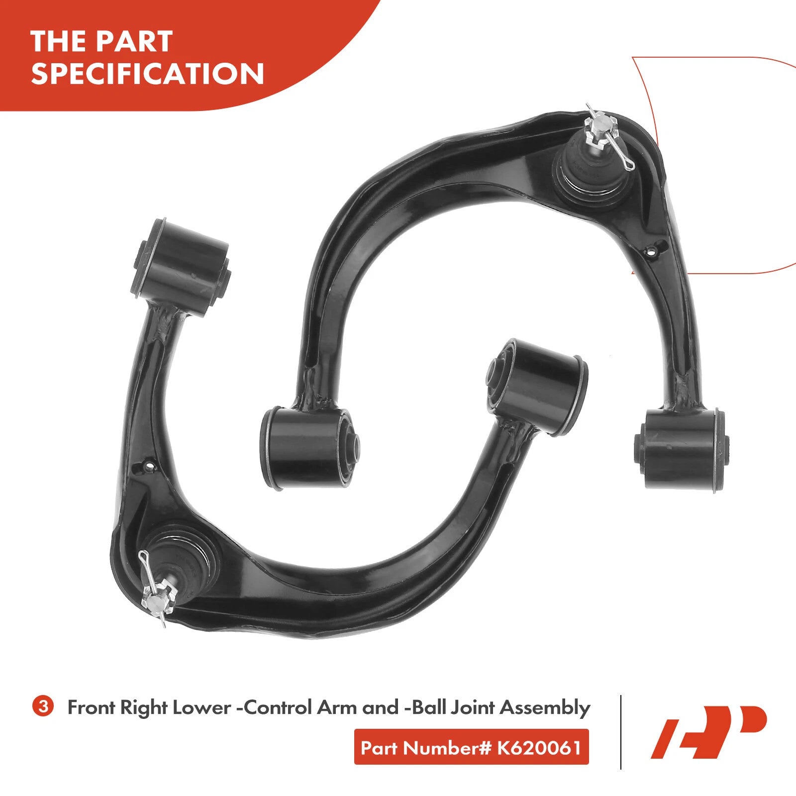 10x Front Control Arm Ball Joint Sway Bar for Toyota 4Runner (2010–2019)