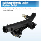 Engine Water Outlet Connect Adapter w/ Sensor for Ford Escape Fusion (2013–2019)