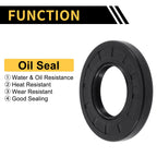 Set of 5 Oil Seal Rotary Shaft Seal NBR Rubber 32x62x8mm