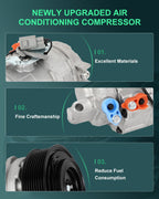 A/C Compressor CO 29029C for Toyota Sequoia (2008–2009)