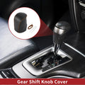 1 Pcs Gear Shift Knob Cover for Honda HR-V (2023–2024) Black Carbon Fiber