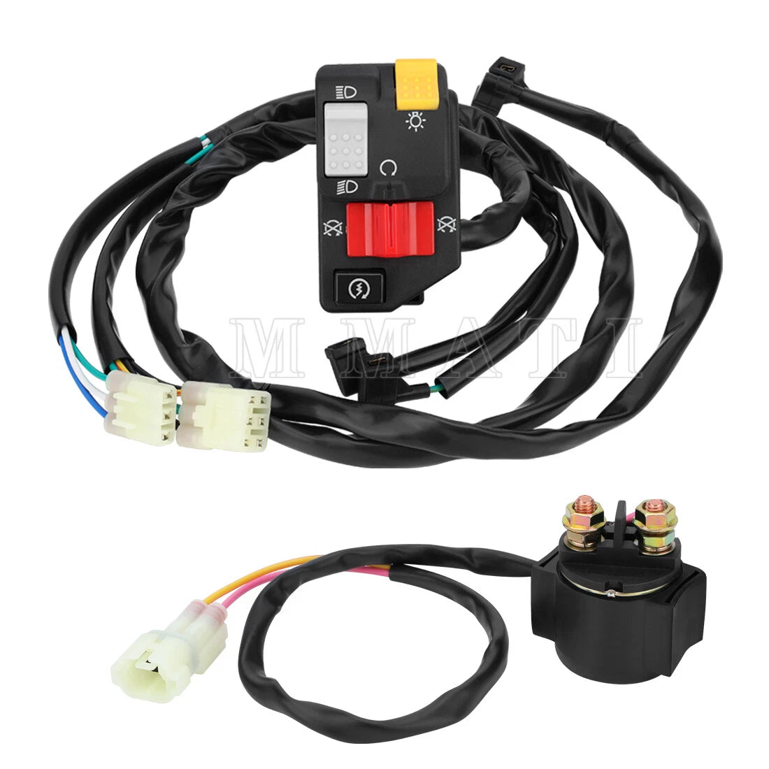 Handlebar Kill Switch & Starter Relay for Honda TRX250TM Recon 250 (2007–2020)