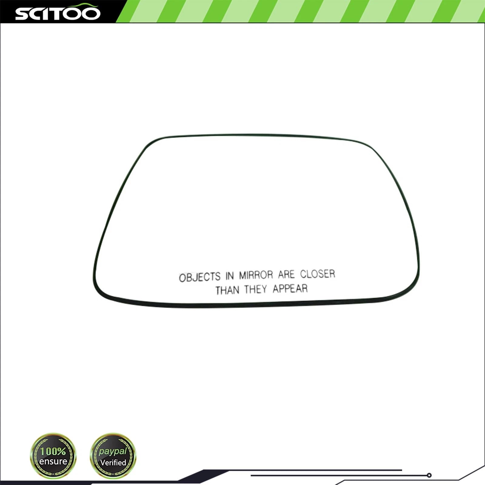 Door Mirror Glass for Jeep Grand Cherokee (2005–2010) RH Side