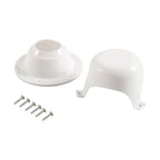 White Plastic RV Plumbing Vent Cap Roof Cover for Trailer Camper