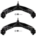 Set of 2 Front Upper Control Arm Ball Joint Assemblies for Chevy GMC 2500
