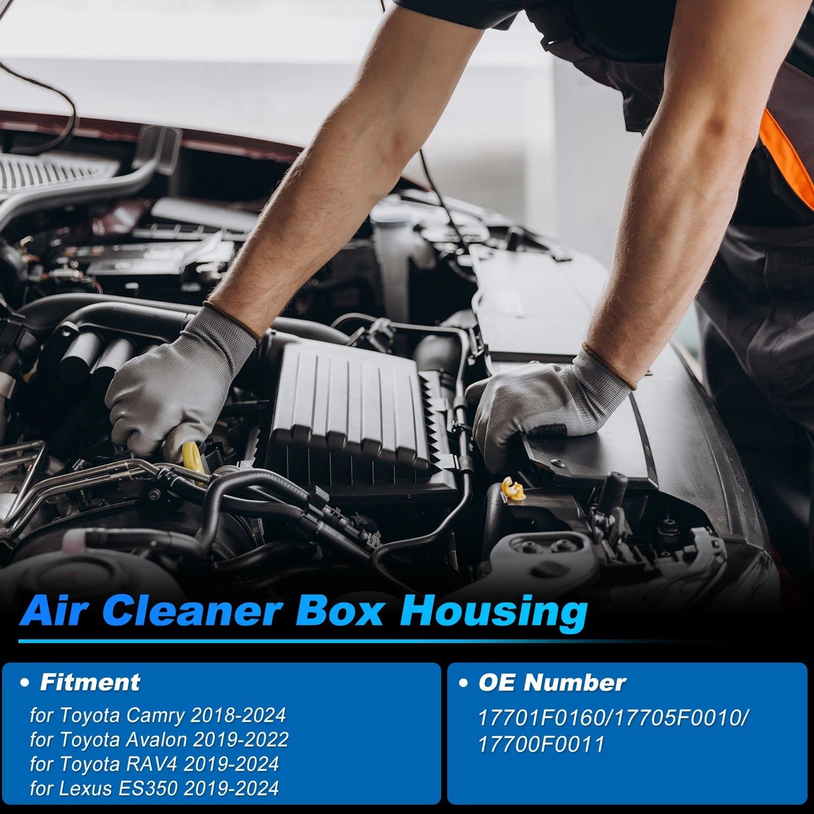 Air Filter Cleaner Box Housing for Toyota Camry (2018–2024) No. 17701F0160