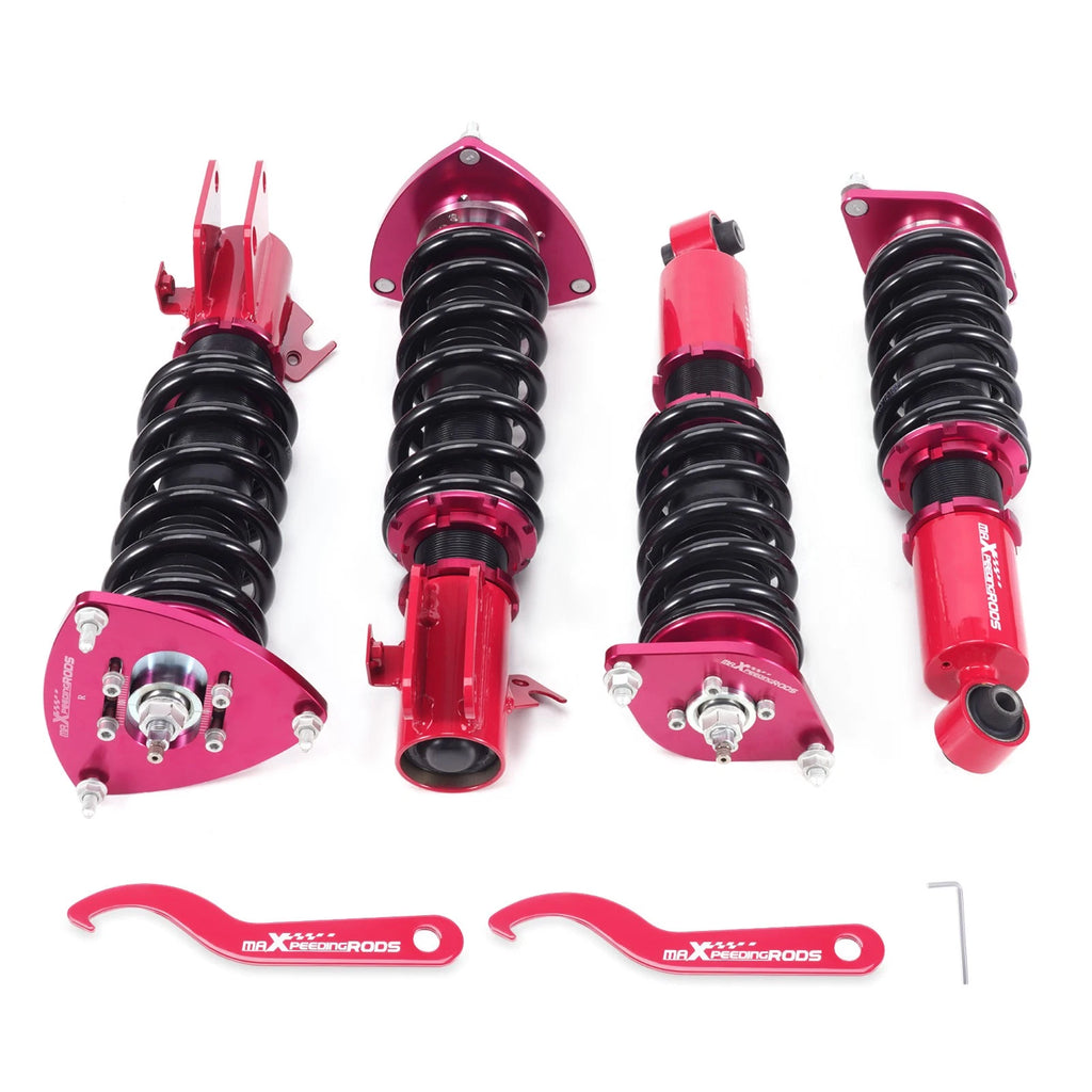 Coilovers 24 Step Damper Shocks Lowering Kit for Subaru Impreza WRX (2008–2014)