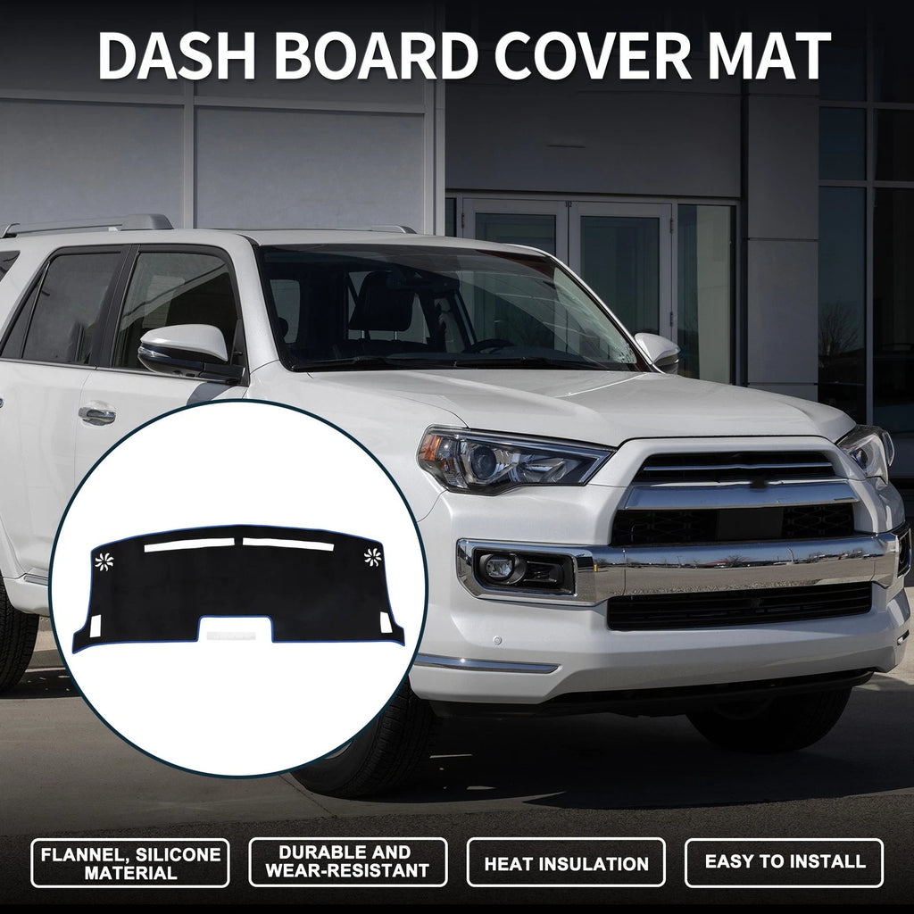 Dashboard Cover Mat for Nissan Moco MG33S (2012–2018) Black Blue Set of 1
