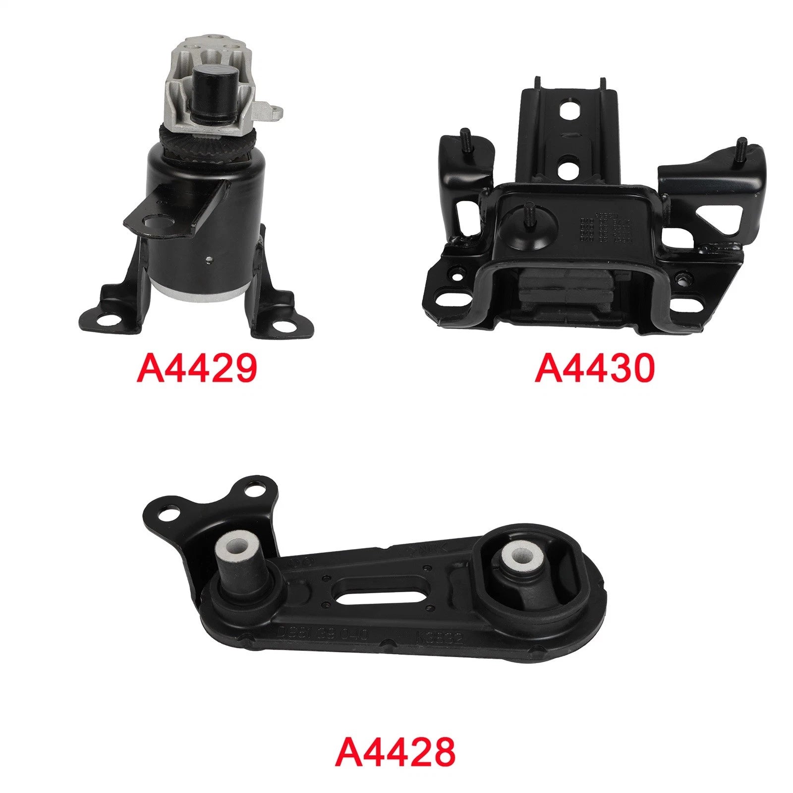 3X Engine Motor Mount for Mazda 2 (2011–2014)