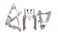 Set of 2 Front Rider Footrest Pegs Bracket for Yamaha YZF-R1 (2009–2014)