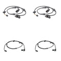 ABS Sensor Kit for Audi A4 Quattro S4 Avant Cabriolet (1996–2001)