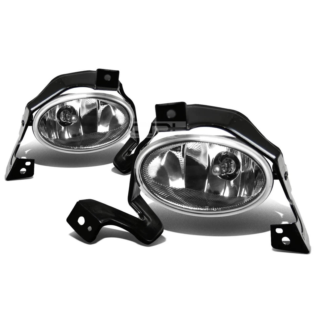 Pair of Clear Lens Fog Lights for Honda CR-V (2010–2011) - Includes Switch & Wiring