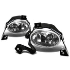 Pair of Clear Lens Fog Lights for Honda CR-V (2010–2011) - Includes Switch & Wiring