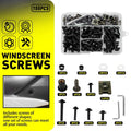 155pcs Fairing Bolts Kit M5/M6 for Suzuki GSXR600/750/1000 (2001–2023)