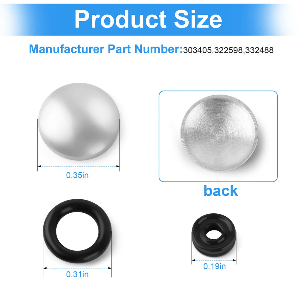 Single Line Fuel Tank Repair Kit for Johnson Evinrude OMC (303405, 322598, 332488)