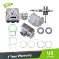 Complete Cylinder Crankshaft Bearings Rebuild Kit for Honda TRX250