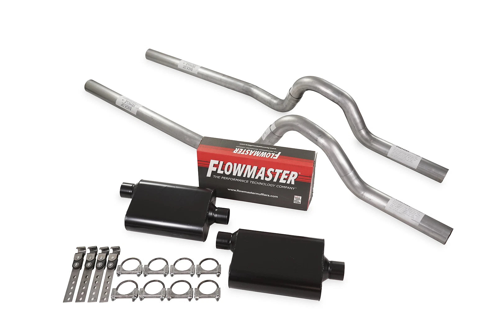 Dual Exhaust Kit 2.5" Flowmaster 40 Series for GM C/K 10 1981–1987