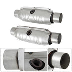2X 2.5" Inlet & Outlet Catalytic Converter for Ford F150 (1997–2003)