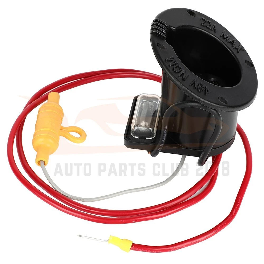 Charger Receptacle Plug for Club Car Golf Cart (2000-Present)