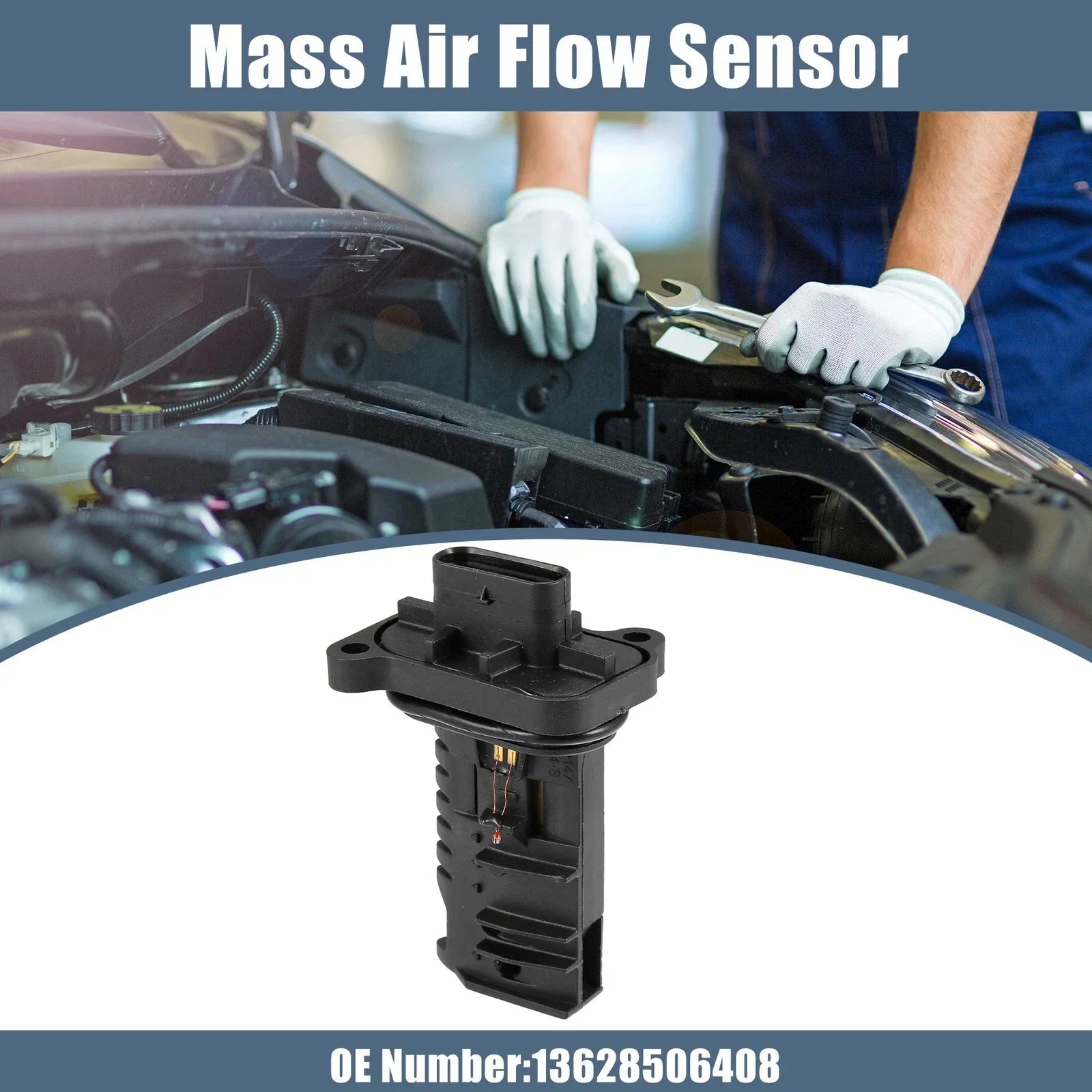Mass Air Flow Sensor 2.0L L4 Diesel for BMW X3 xDrive28d (2017-2017)
