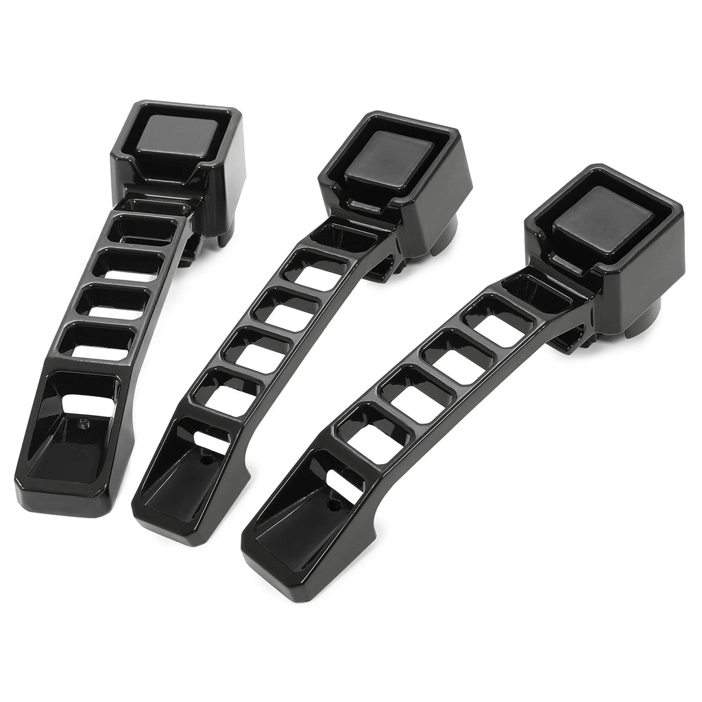 3X Exterior Door Handles Kit for Jeep Wrangler JK/JKU (2007–2018)