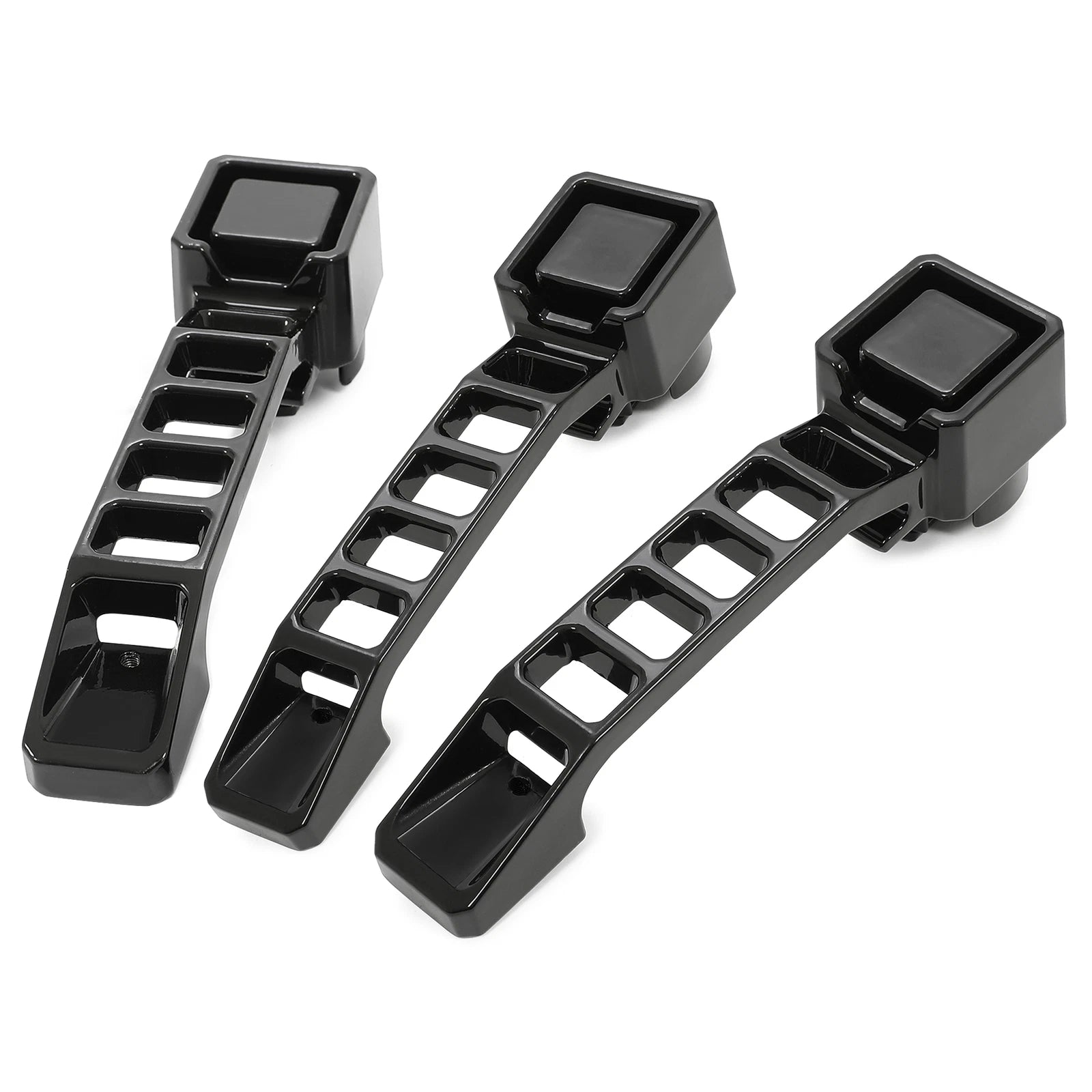 3X Exterior Door Handles Kit for Jeep Wrangler JK/JKU (2007–2018)