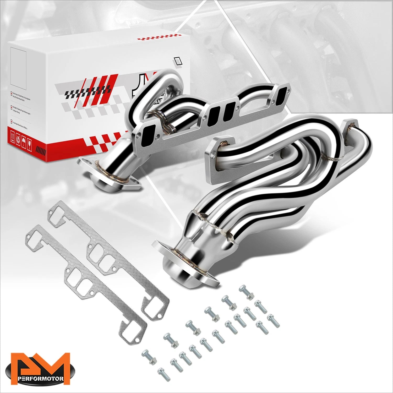 Shorty Exhaust Manifold Headers for Dodge Ram 1500-3500 (1994–2003)