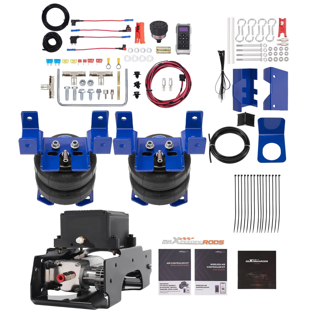 Air Suspension Wireless Compressor Kit for Chevy Silverado 1500HD (2001–2003)