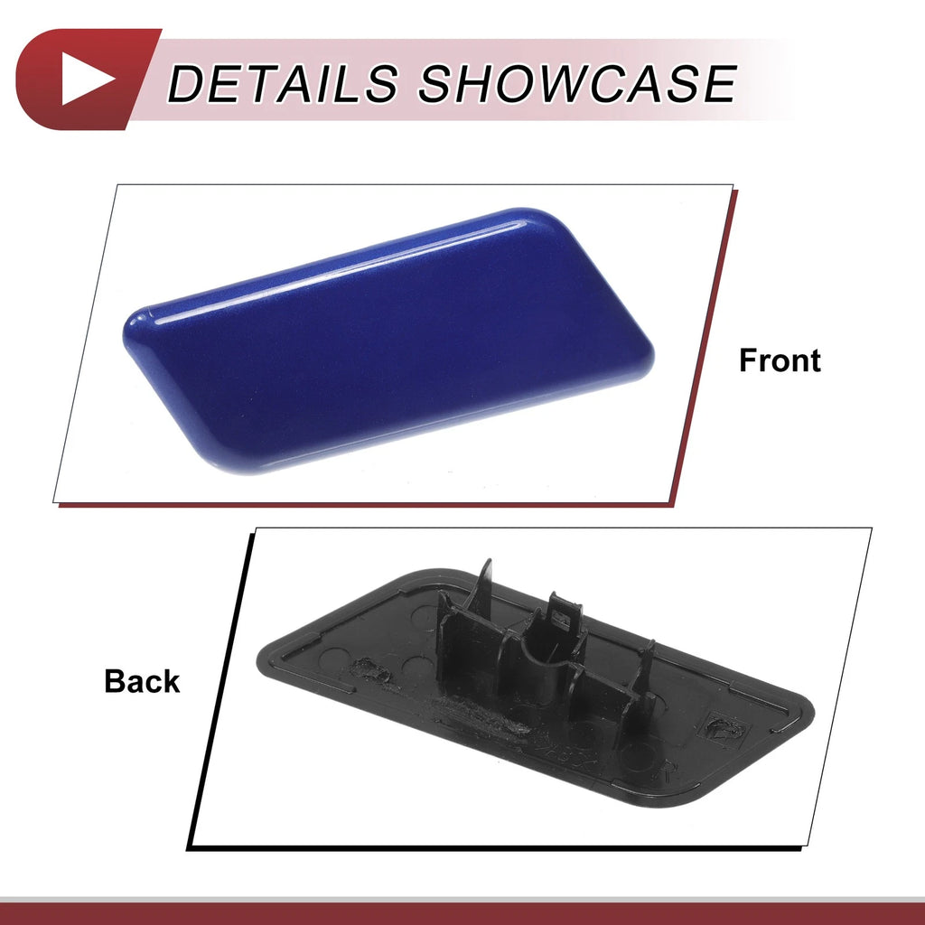 Front Right Washer Nozzle Cover Cap for Subaru Outback (2015–2017) Blue