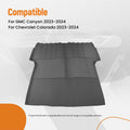 Cargo Liner Rear Truck Mat for GMC Canyon Colorado (2023–2024) TPE 5FT All Weather