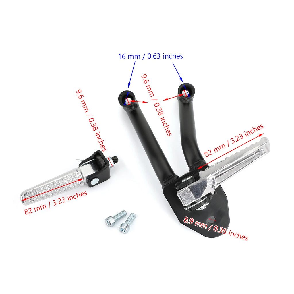 Rear Foot Pegs for Honda CMX300 CMX500 Rebel (2017–2022)