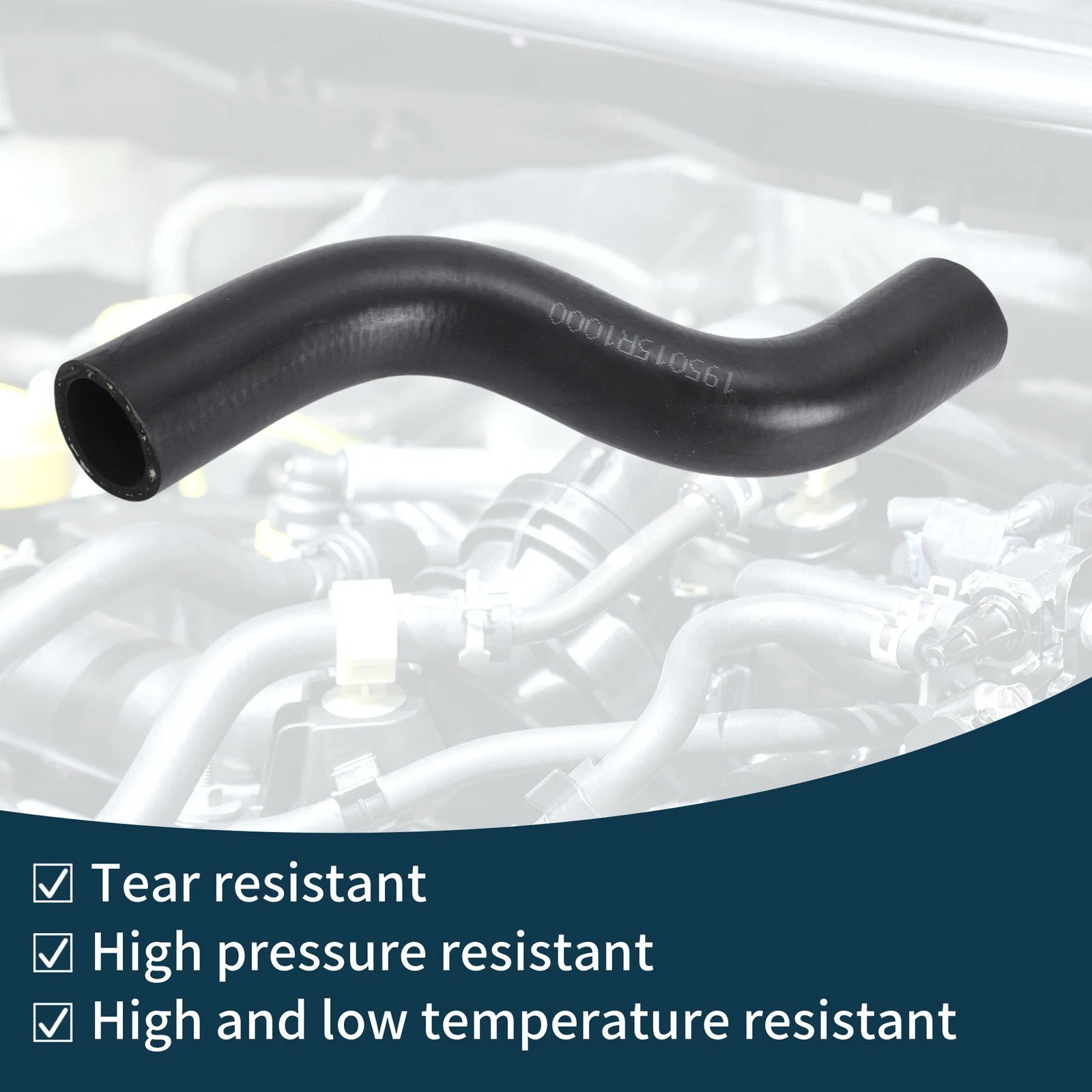 Radiator Hose No.195015R1000 for Honda Jazz (2015–2024) Upper Hose