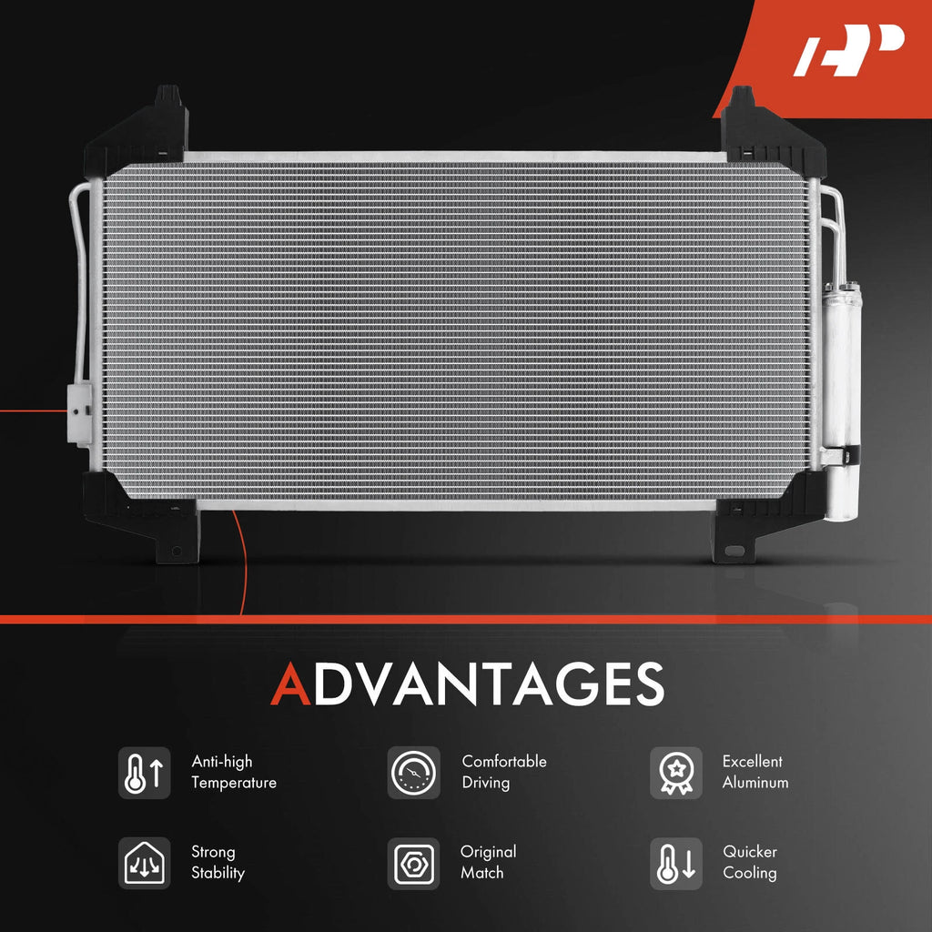 A/C Condenser with Bracket & Receiver Drier for Mitsubishi Outlander PHEV (2014-2021)