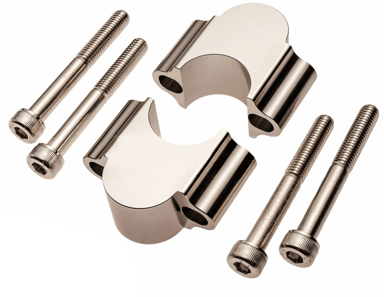 Titan Handle Bar Riser Kit for ATV Dirt Bike (1 1/8", 30mm Rise)