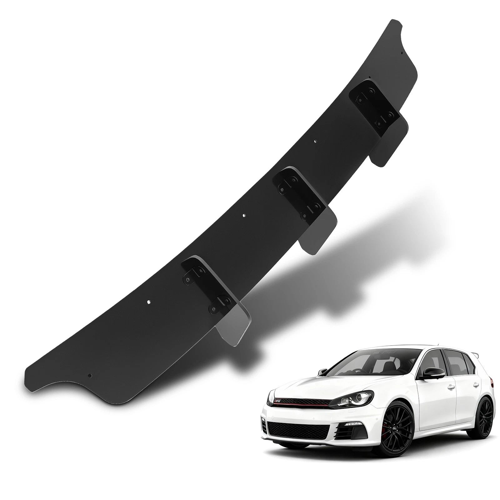 Rear Bumper Lip Diffuser Kit for VW Golf 6 MK6 GTI (2010–2014)