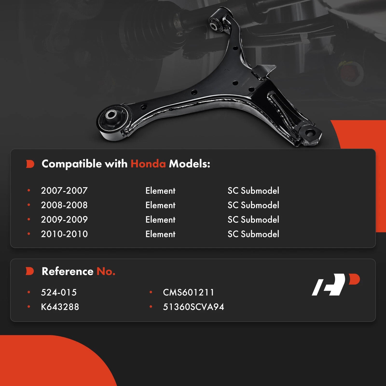 Front Left Lower Control Arm for Honda Element SC (2007-2010)