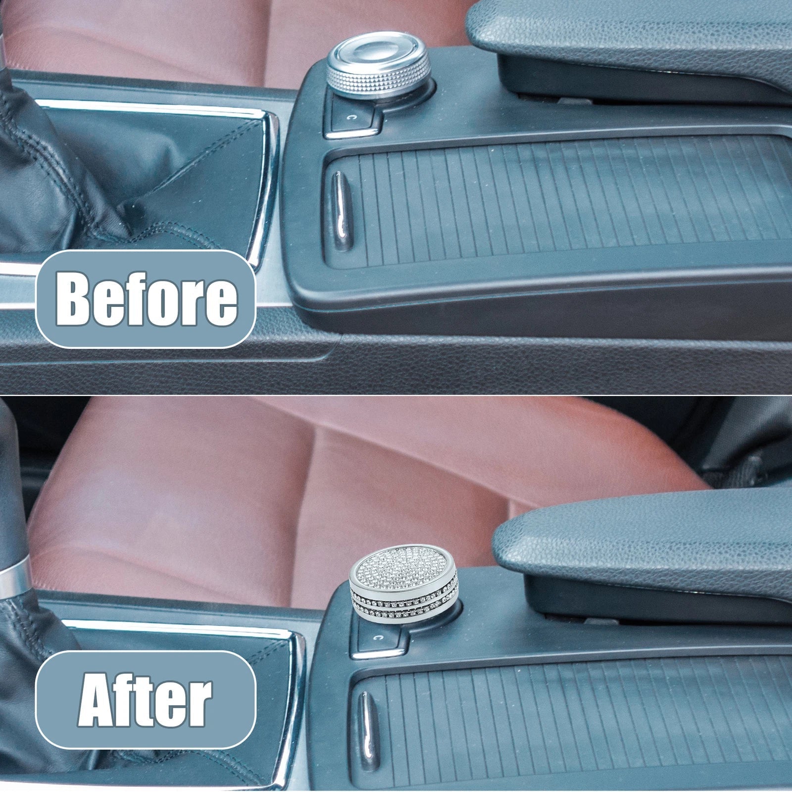 Multimedia Knob Cover for Mercedes-Benz C250 GLK300 GL400 (2012-2015)