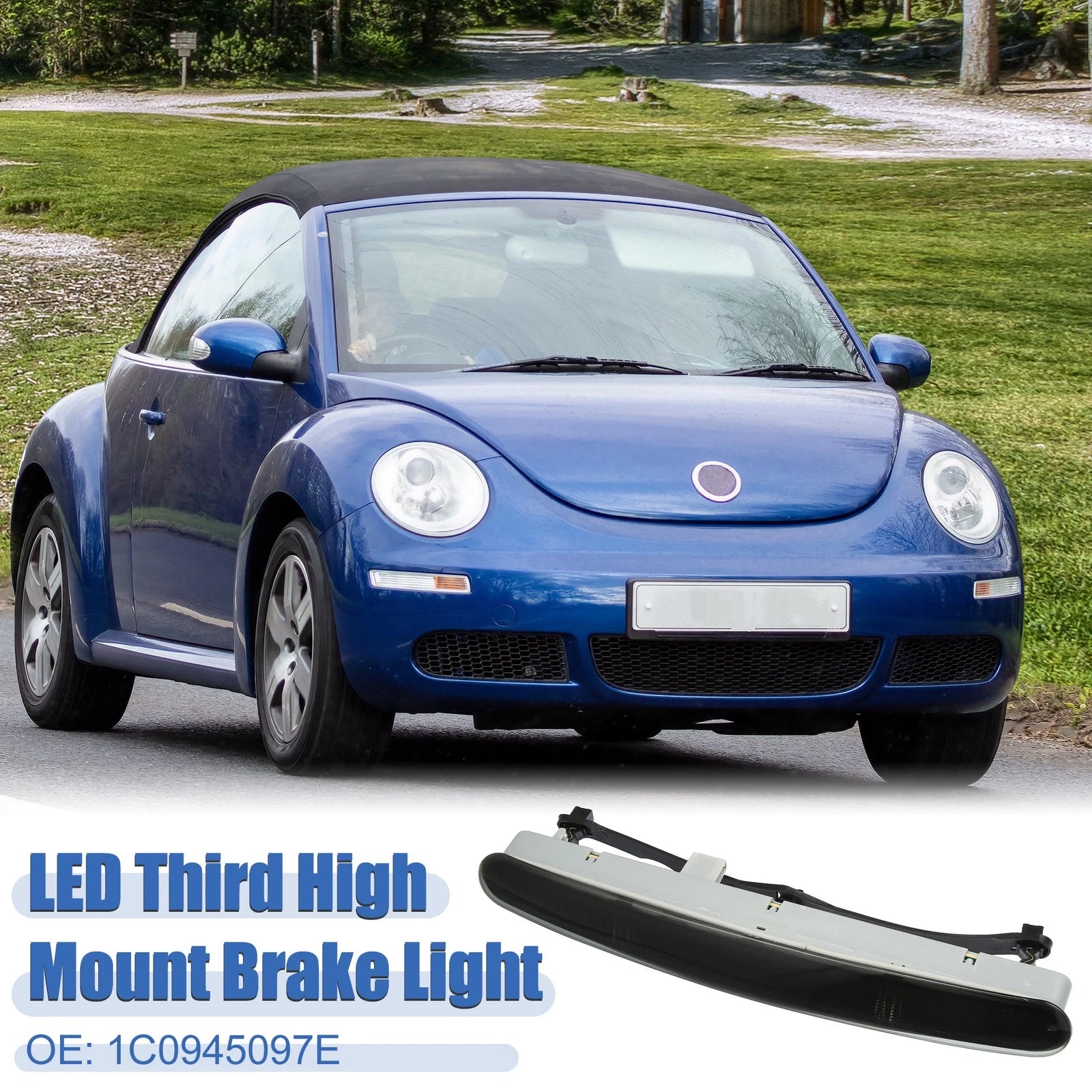 Third Rear Brake Stop Light 1C0945097E for Volkswagen Beetle (2003–2010)
