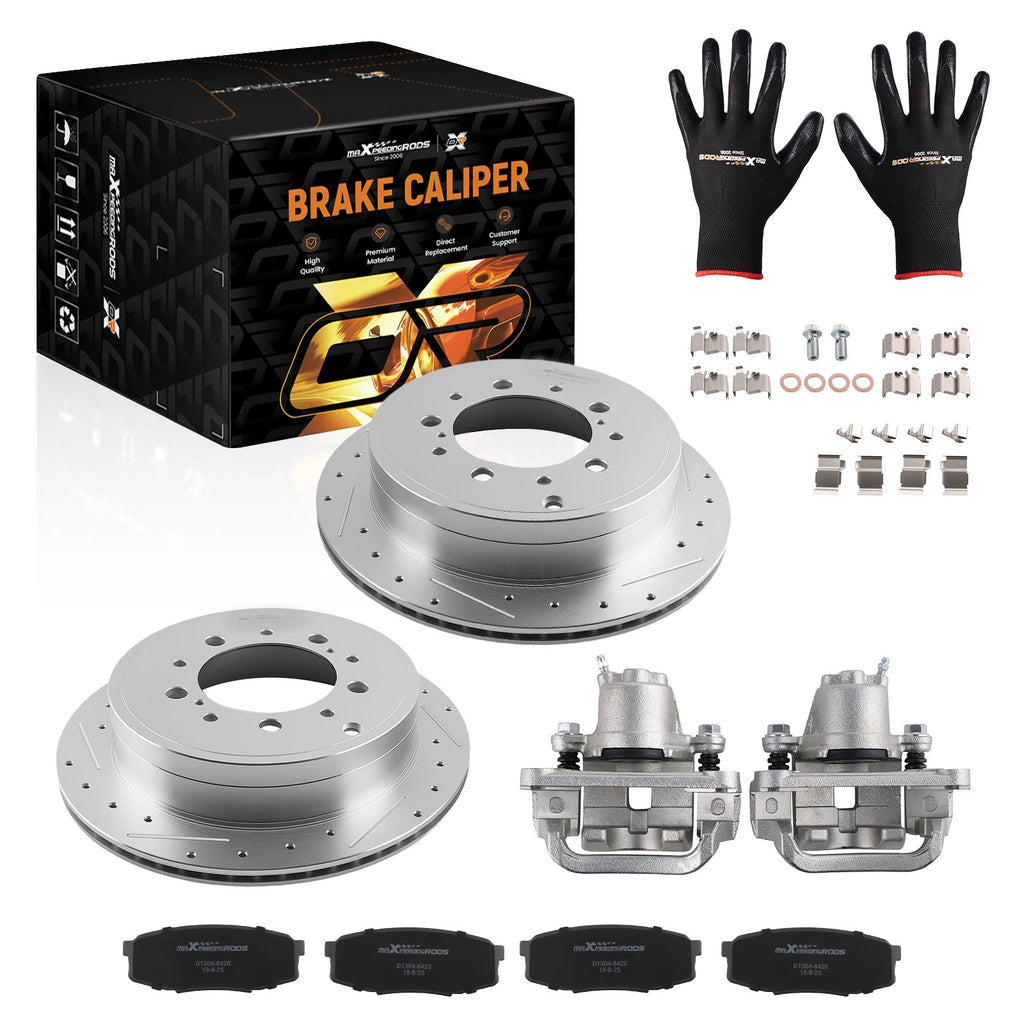 Set of 2 Rear Brake Kits for Toyota Tundra Sequoia (2008–2016) 19-B3277