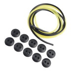 Set of 2 Fuel Tank Grommet Rubber for Brush Cutter Tool