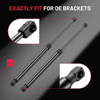 27" 400N Gas Struts for Snugtop and Leer Tonneau Covers (2019–2024)