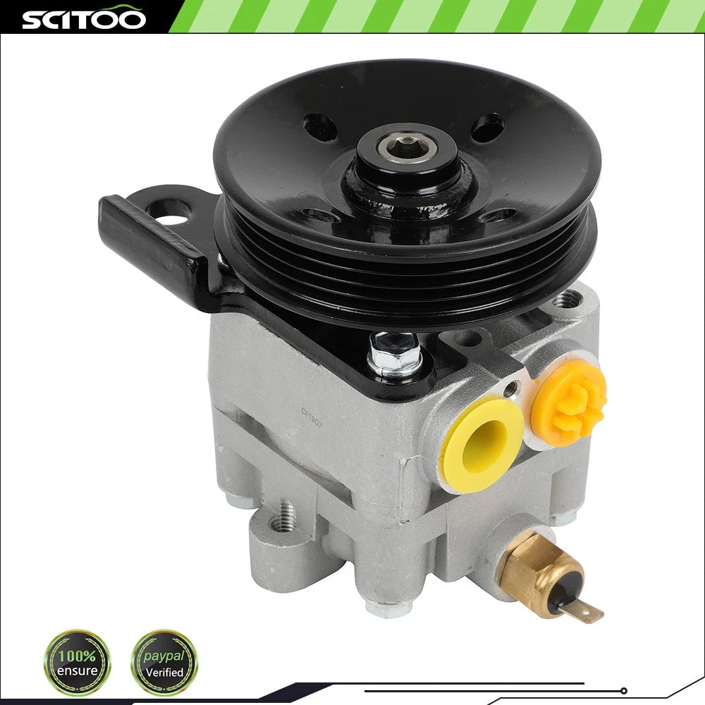 Power Steering Pump w/ Pulley for Mitsubishi Endeavor (2004–2011) Eclipse (2006–2012)
