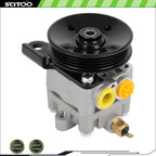 Power Steering Pump w/ Pulley for Mitsubishi Endeavor (2004–2011) Eclipse (2006–2012)
